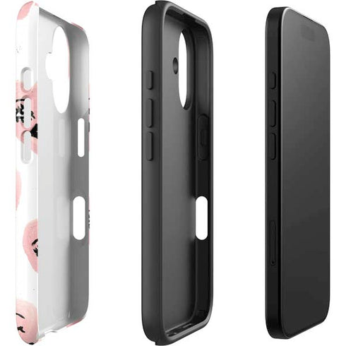 Bouffants and Broken Hearts Winking Hearts iPhone 16 Plus Impact Case